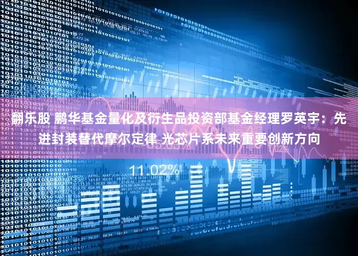 翻乐股 鹏华基金量化及衍生品投资部基金经理罗英宇：先进封装替代摩尔定律 光芯片系未来重要创新方向